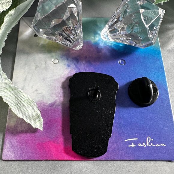 Aurora Princess Lapel Pin Sleeping Beauty Coffee Cup Badge Brooch Jewelry Pin - Picture 5 of 8